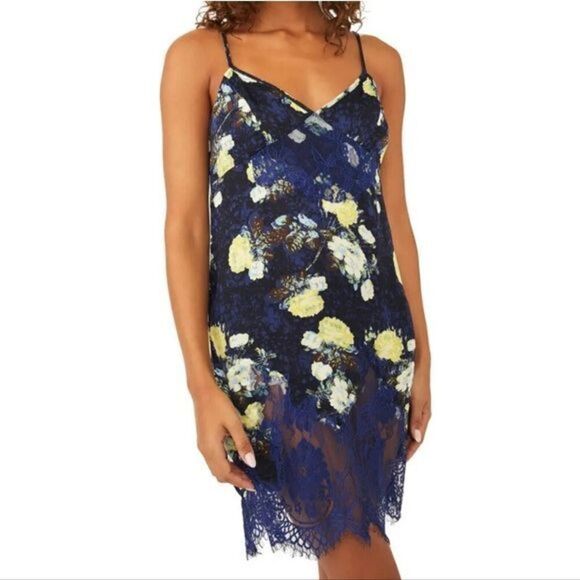 ✨Free People Intimately Sunfade Floral Slip Dress Medium Night Combo✨ - Picture 9 of 16